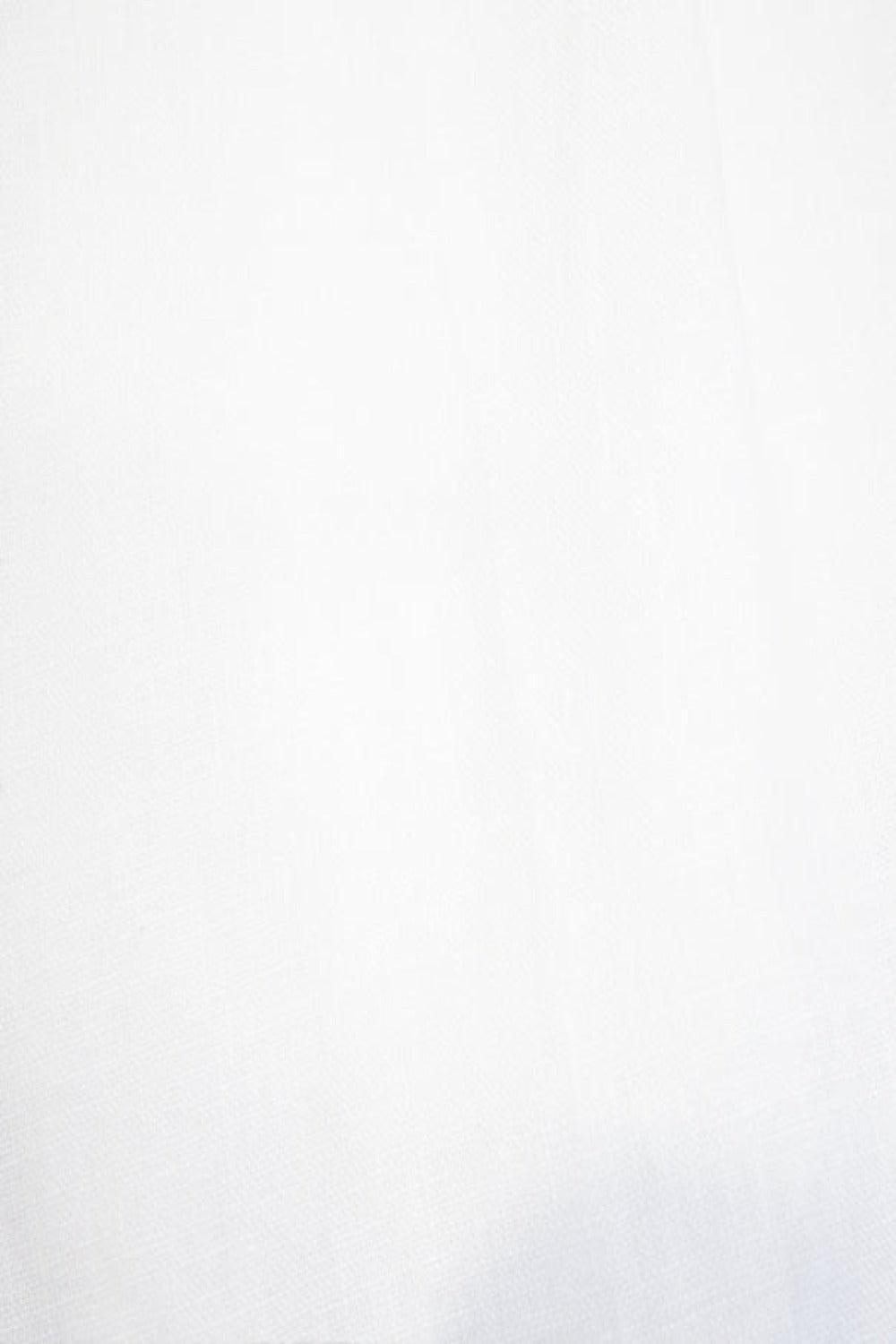 Kara Linen Midi Dress White Product Image