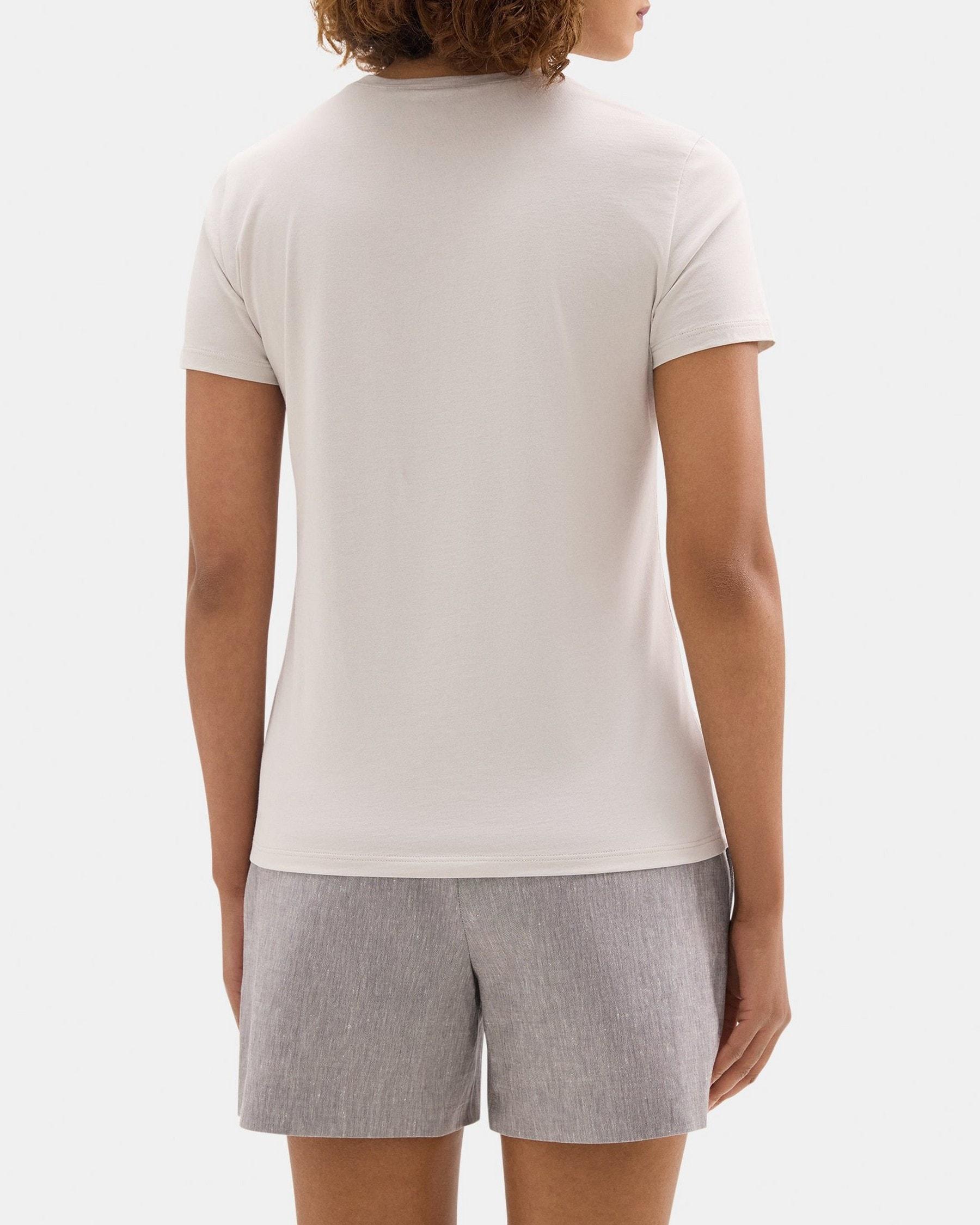 Crewneck Tee in Organic Cotton Product Image