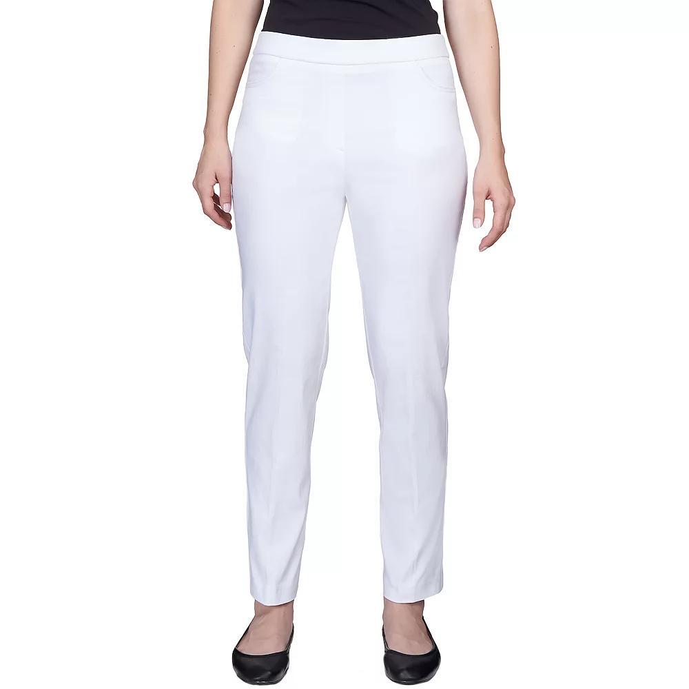 Petite Alfred Dunner Allure Proportioned Pants, Womens Product Image