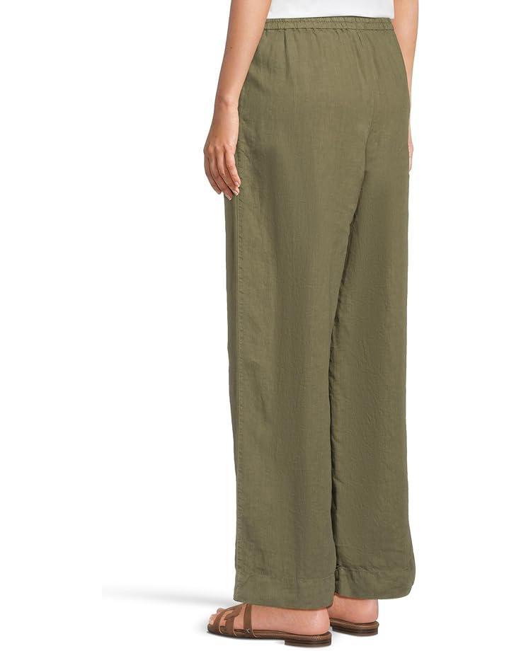 Linen Wide-Leg Pants Product Image