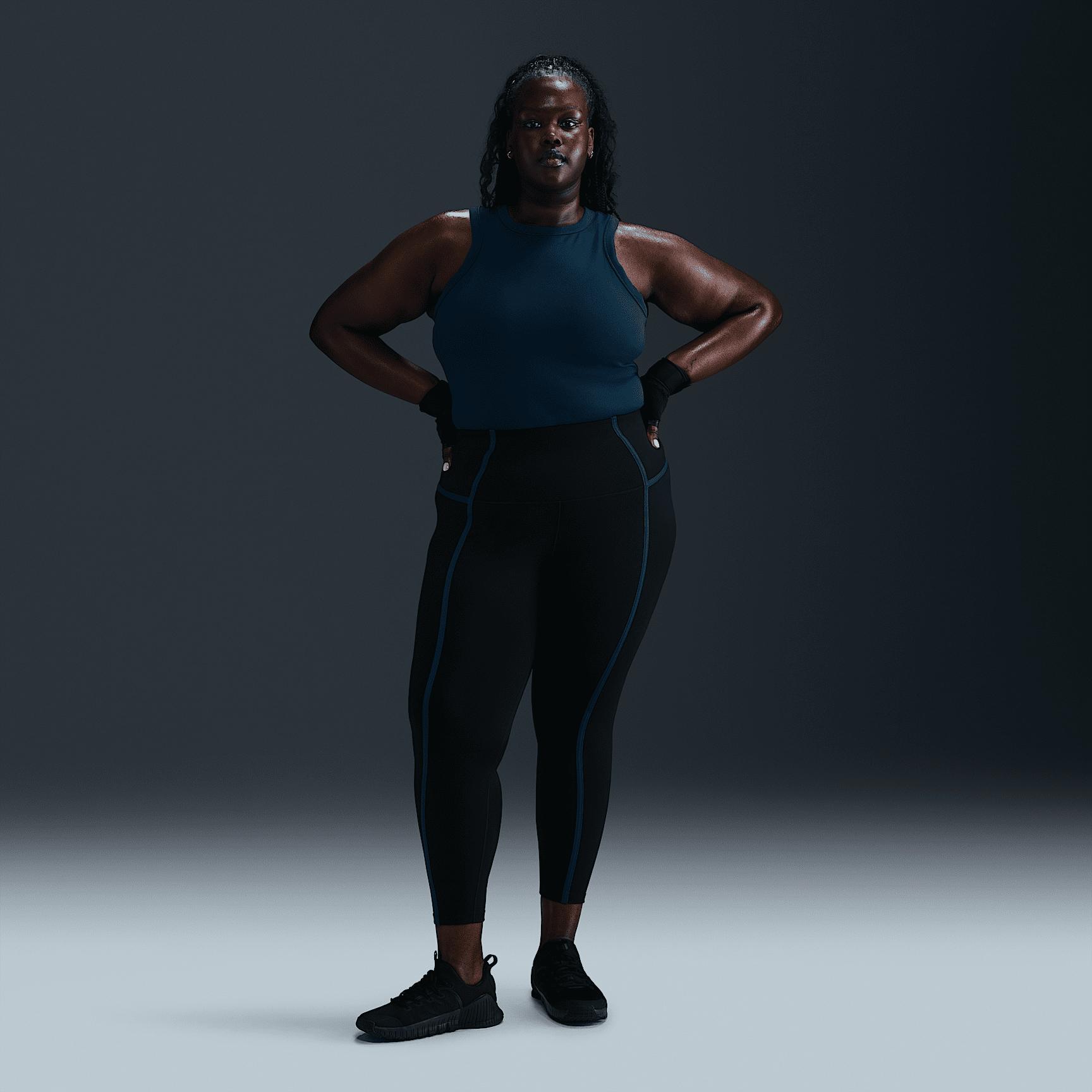 Nike Women's One High-Waisted 7/8 Leggings (Plus Size) Product Image