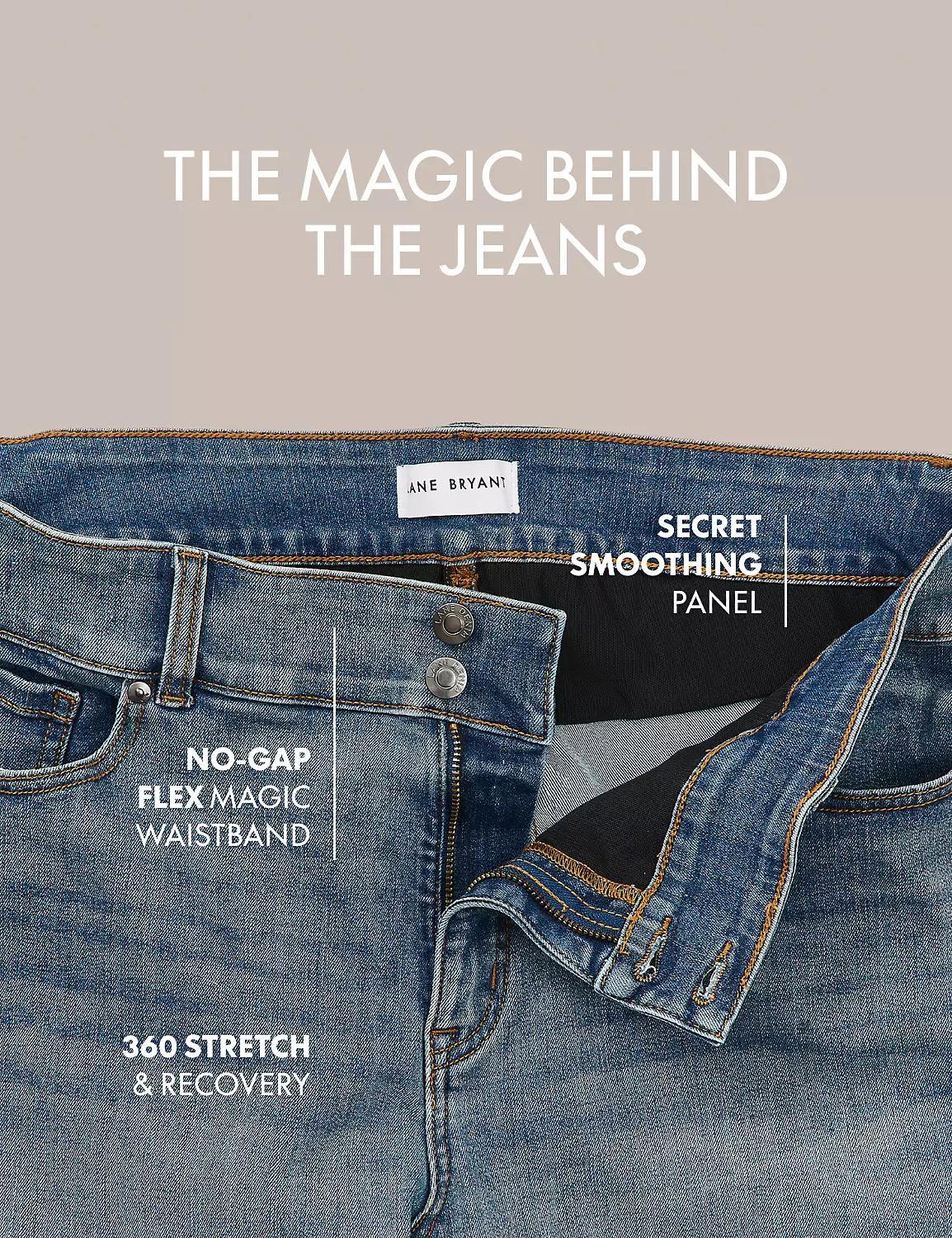 Tighter Tummy High-Rise Slim Straight Jean Product Image