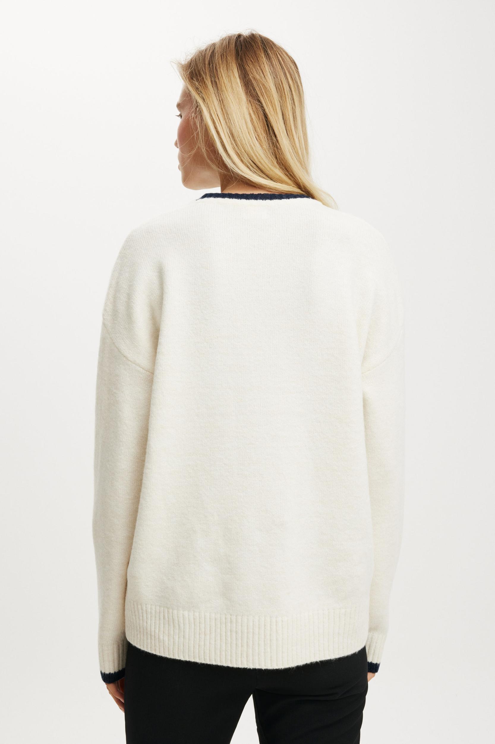 Luxe Crew Sweater Product Image