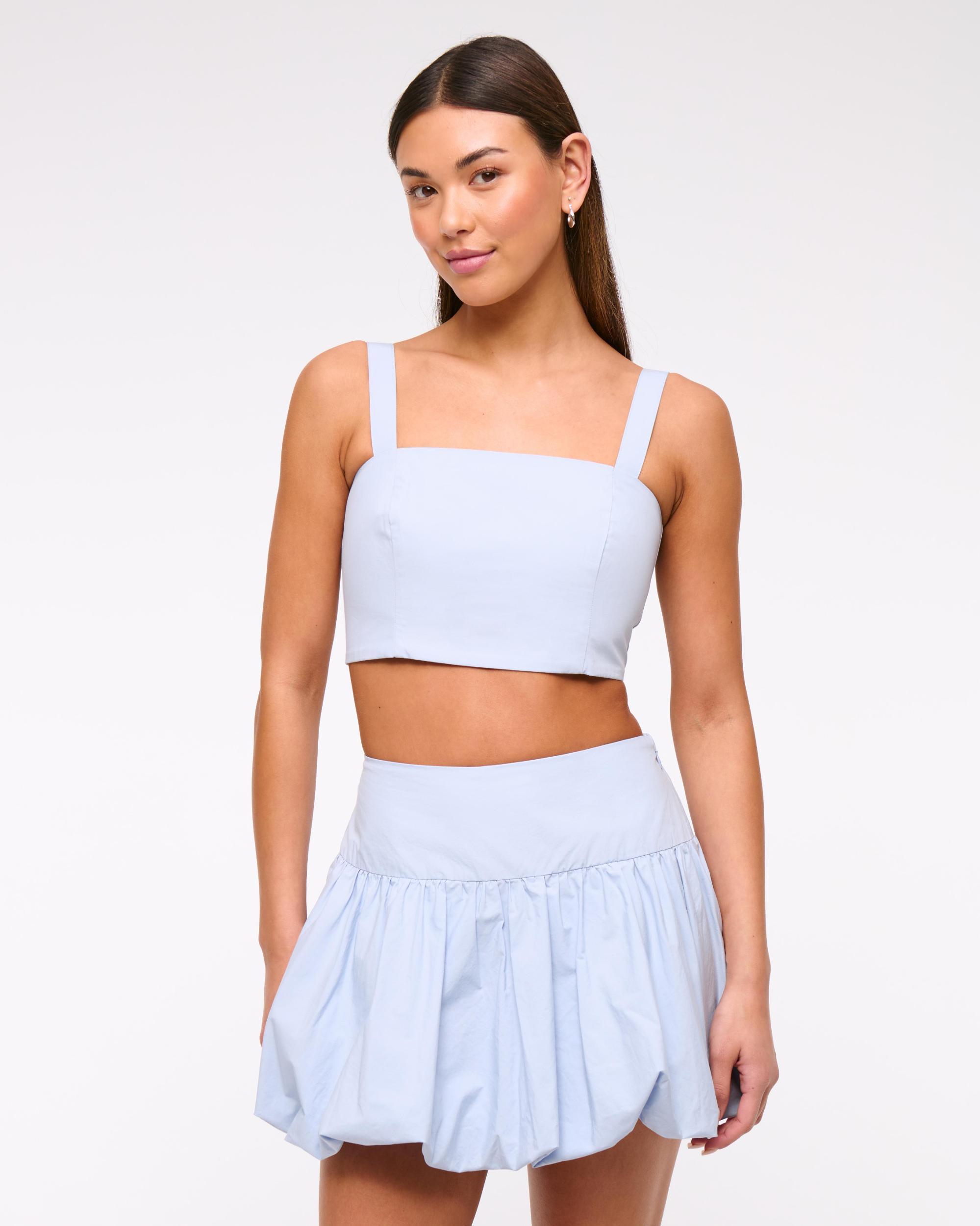 Ultra Cropped Bow-Back Cami Top Product Image