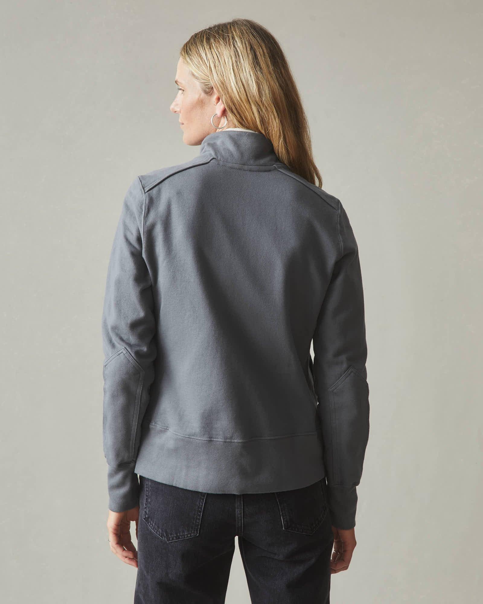 Women's Moto Full Zip - Iron Female Product Image