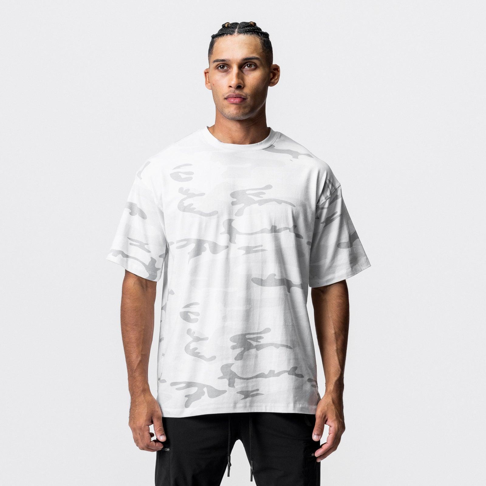 0514. CottonPlus™ Oversized Tee - White Camo Product Image