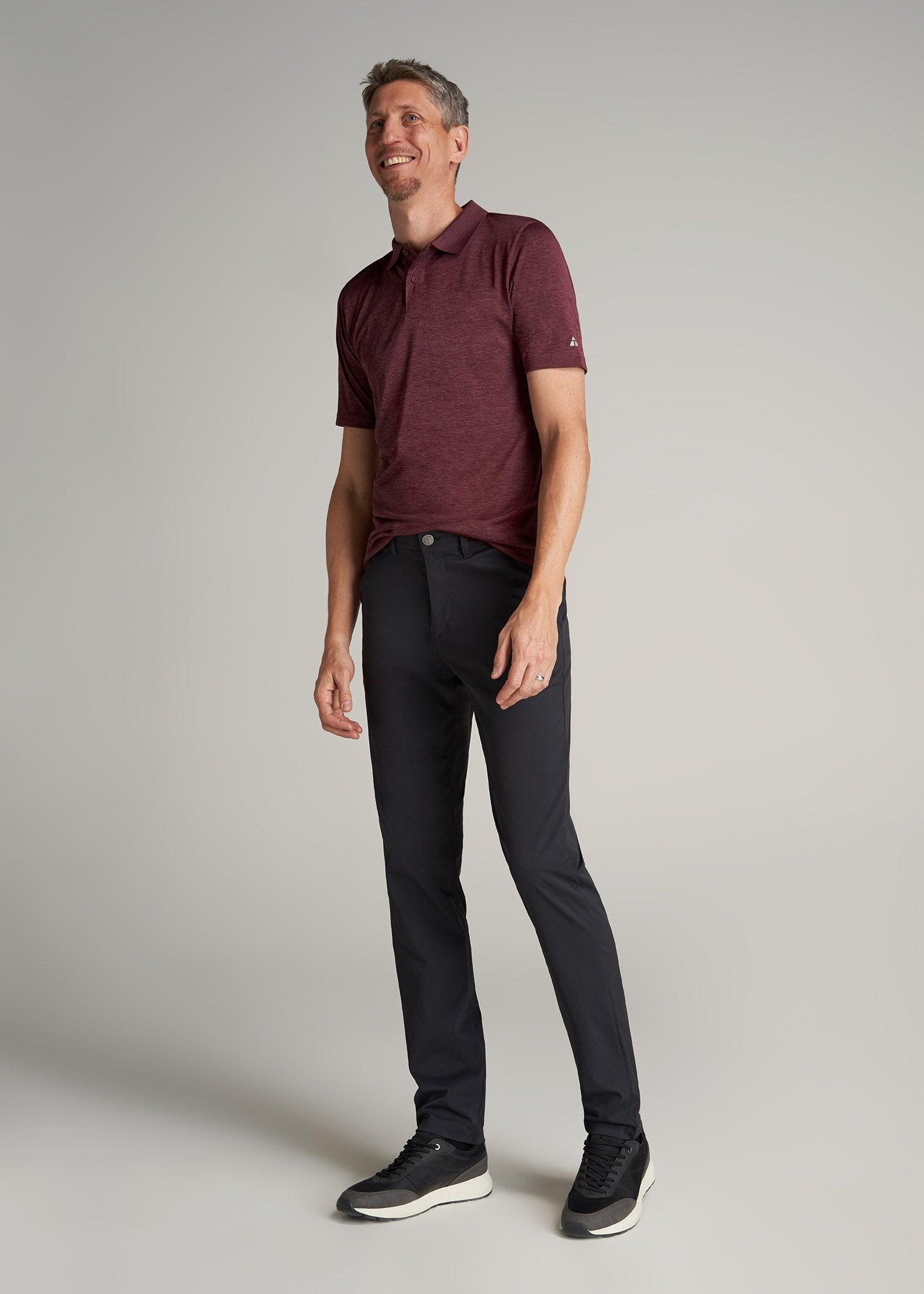 TAPERED FIT Traveler Chino Pants for Tall Men in Light Khaki Product Image