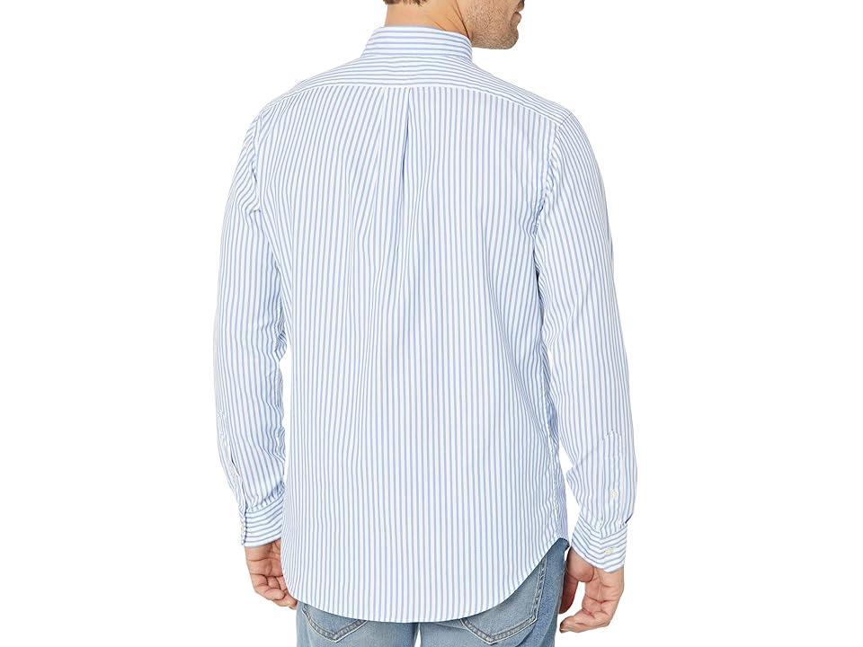 Polo Ralph Lauren Classic Fit Striped Stretch Long Sleeve Woven Shirt Product Image