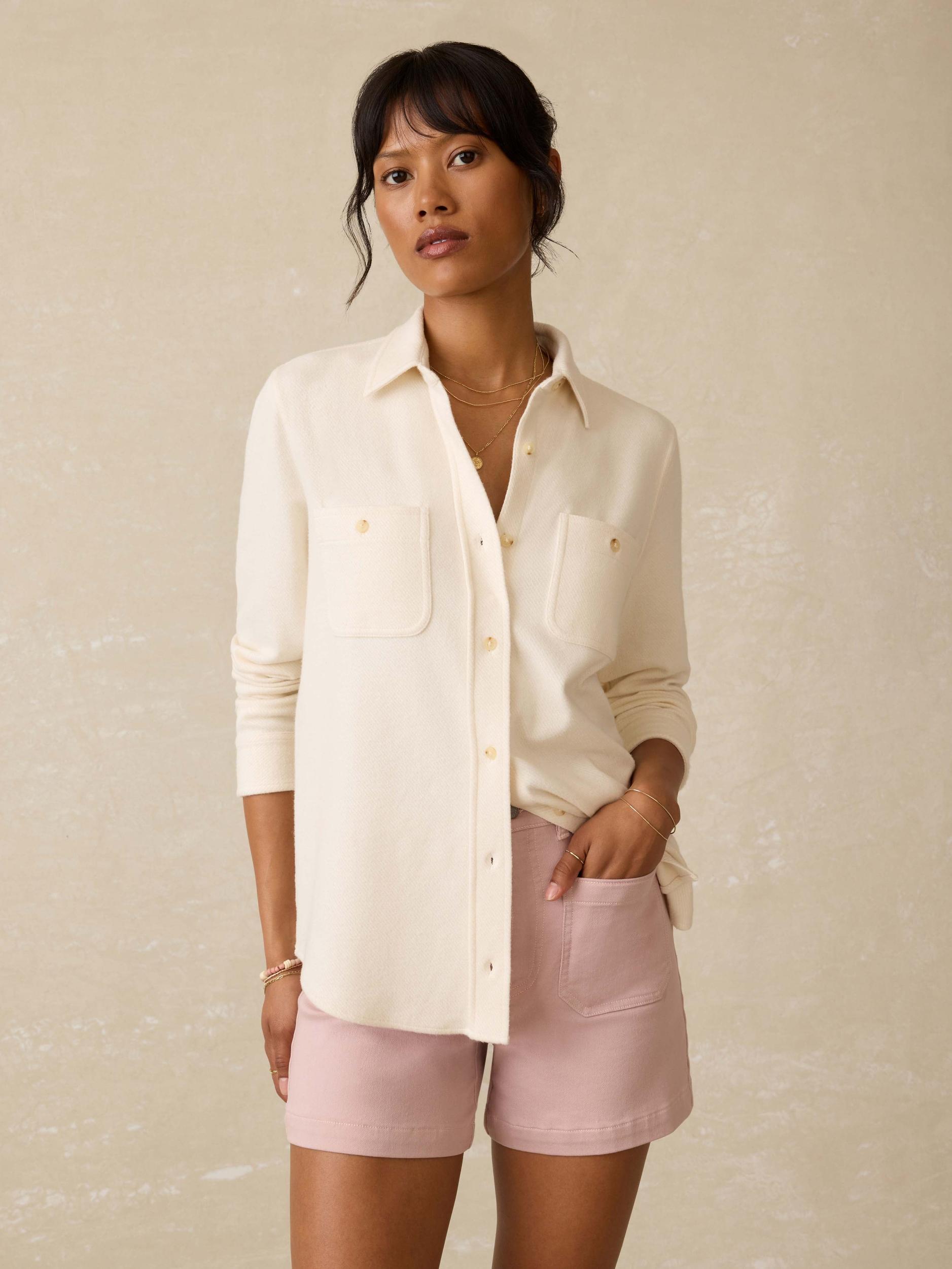 Legend™ Sweater Shirt - Light Oatmeal Twill Female Product Image