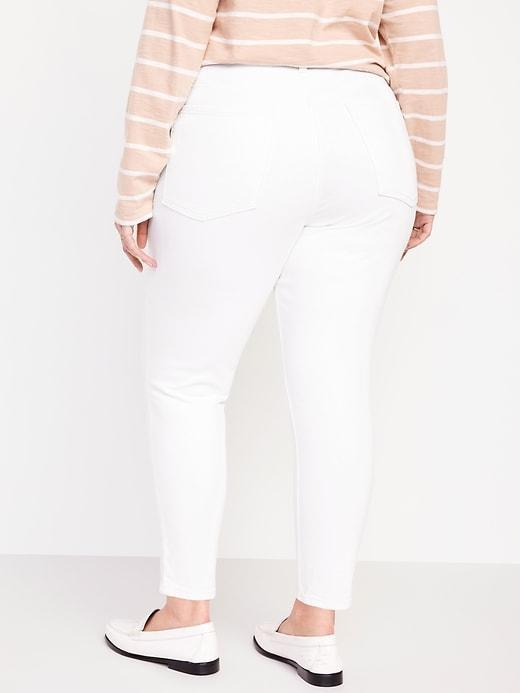 High-Waisted Button-Fly OG Straight Ankle Jeans Product Image