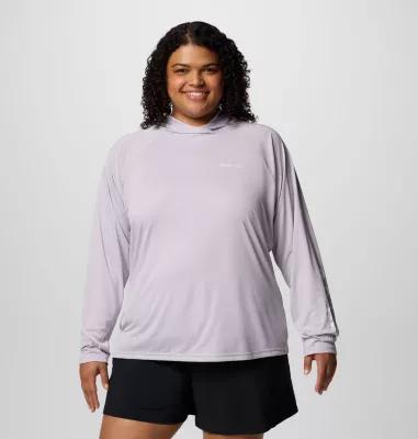 Columbia Women's PFG Tidal Tee II Hoodie - Plus Size- Product Image