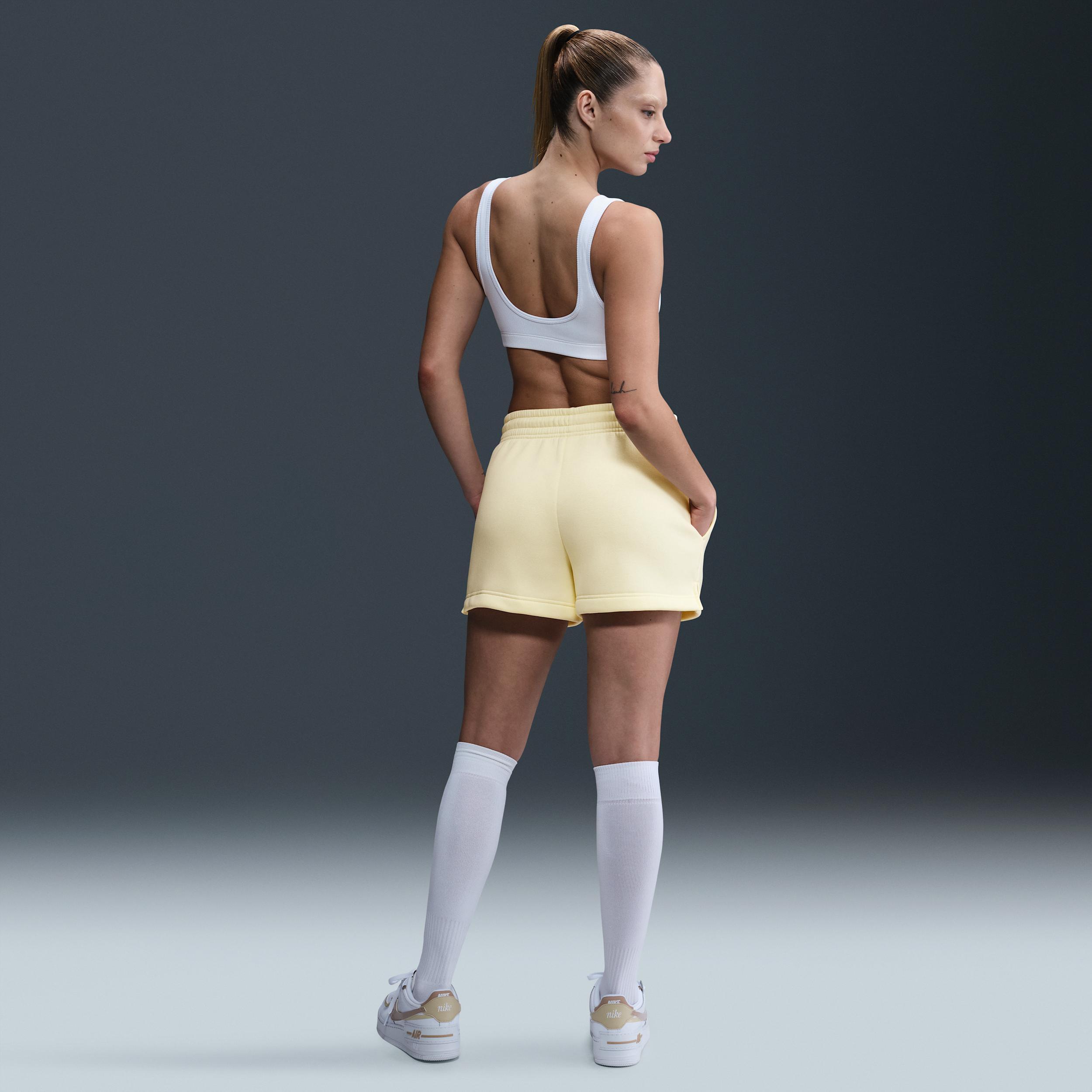 Women's Nike Sportswear Phoenix Fleece Mid-Rise 4" Shorts Product Image