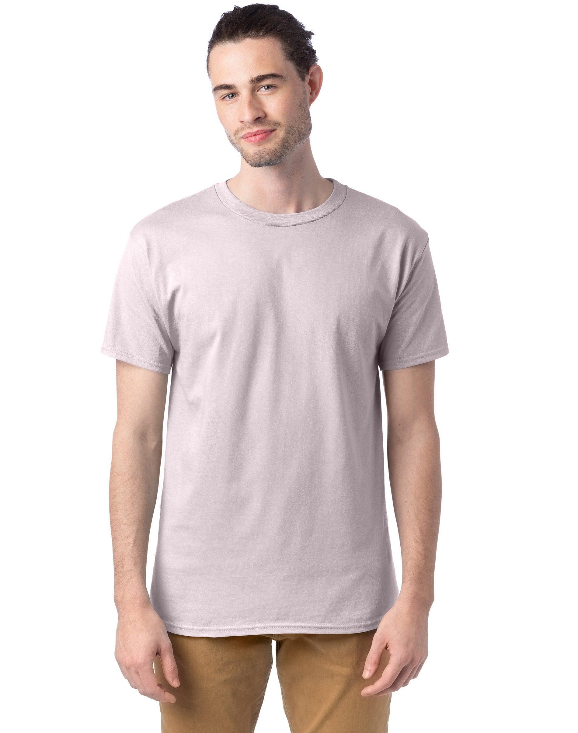 Men's Hanes® Essentials 4-Pack Cotton T-Shirt, Size: XL, Orange Product Image