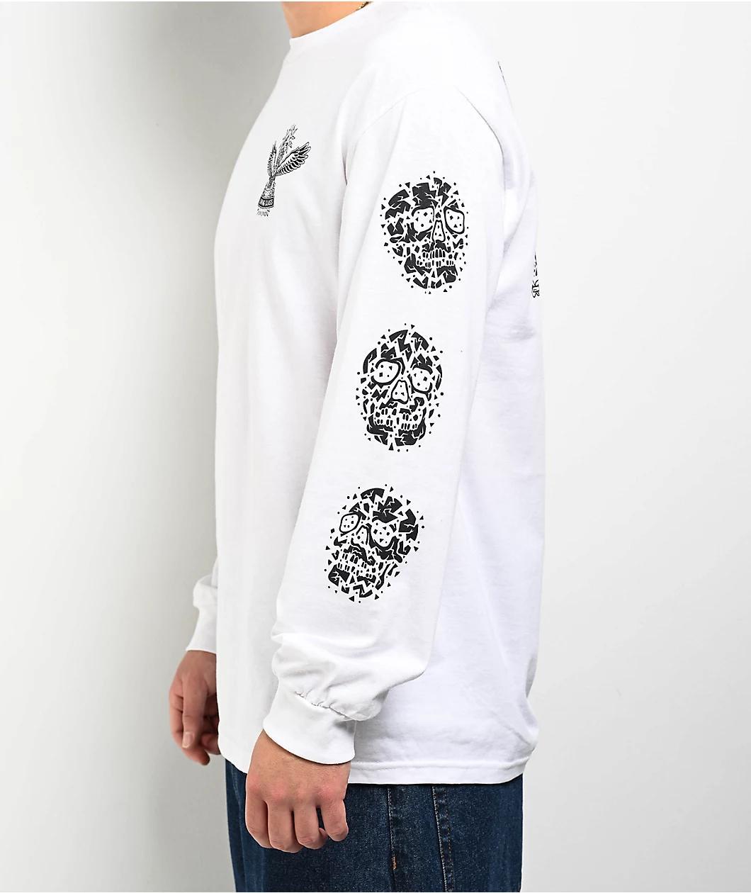 Lurking Class by Sketchy Tank x Tallboy Unchained White Long Sleeve T-Shirt Product Image