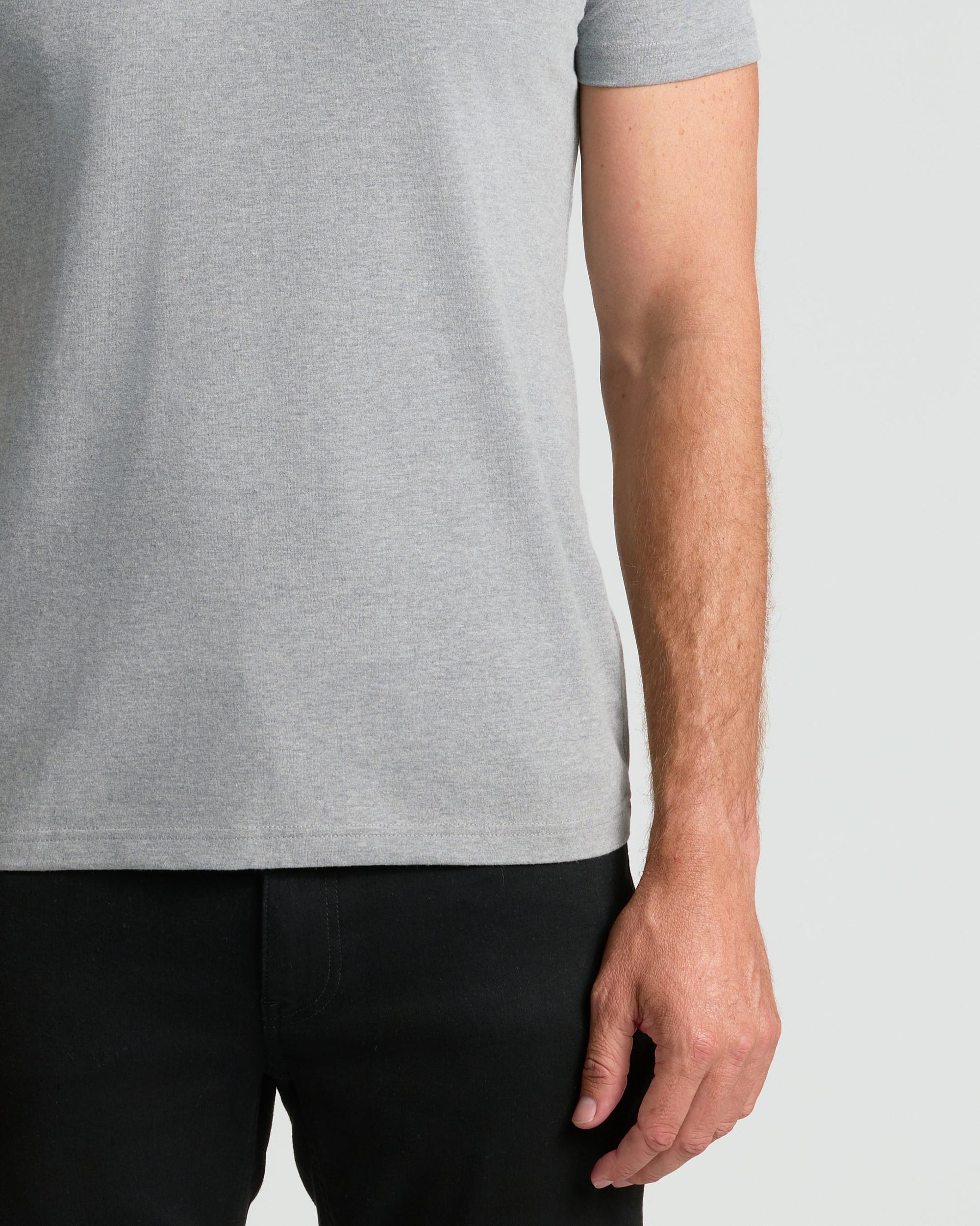 Heather Gray Classic Crew Neck Product Image