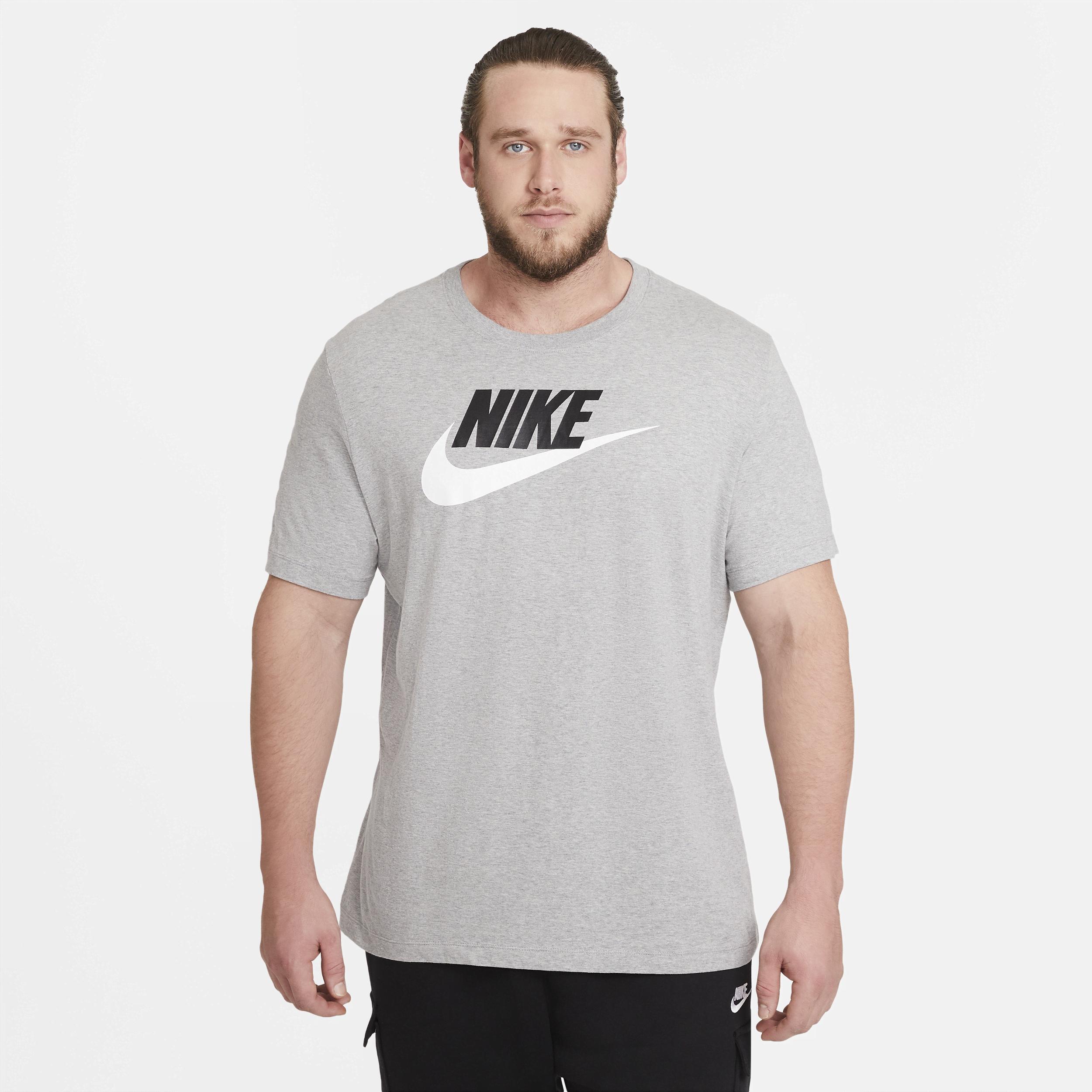 Men's Nike Icon Futura Tee, Size: Large, Dark Gray Grey Product Image