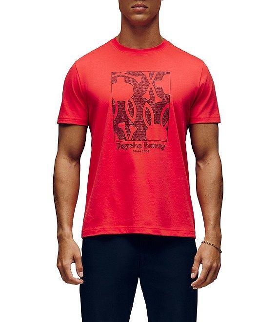 Psycho Bunny Glenn Graphic Short Sleeve T-Shirt Product Image