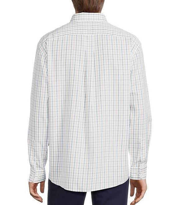 Gold Label Roundtree & Yorke Non-Iron Long Sleeve Windowpane Sport Shirt Product Image