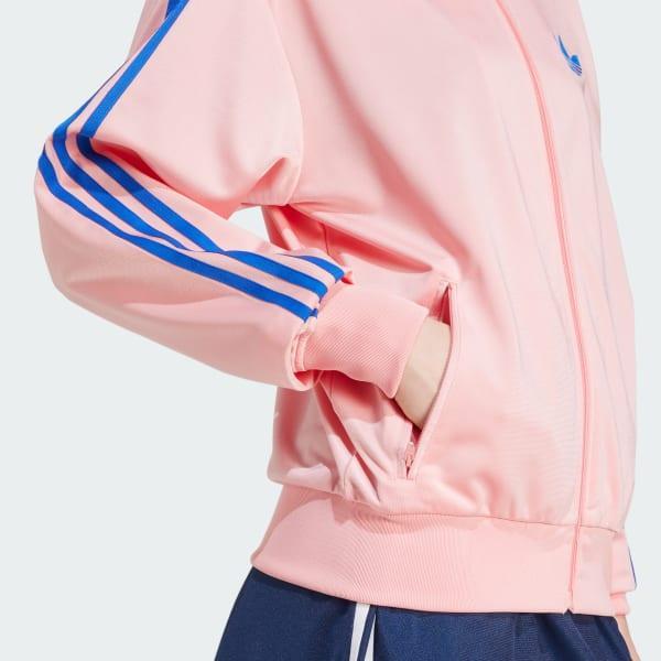 adidas Adicolor Classic Firebird Loose Track Top Black M Womens Product Image