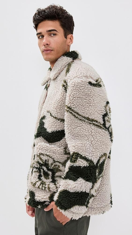 Obey Mushroom Sherpa Jacket | Shopbop Product Image