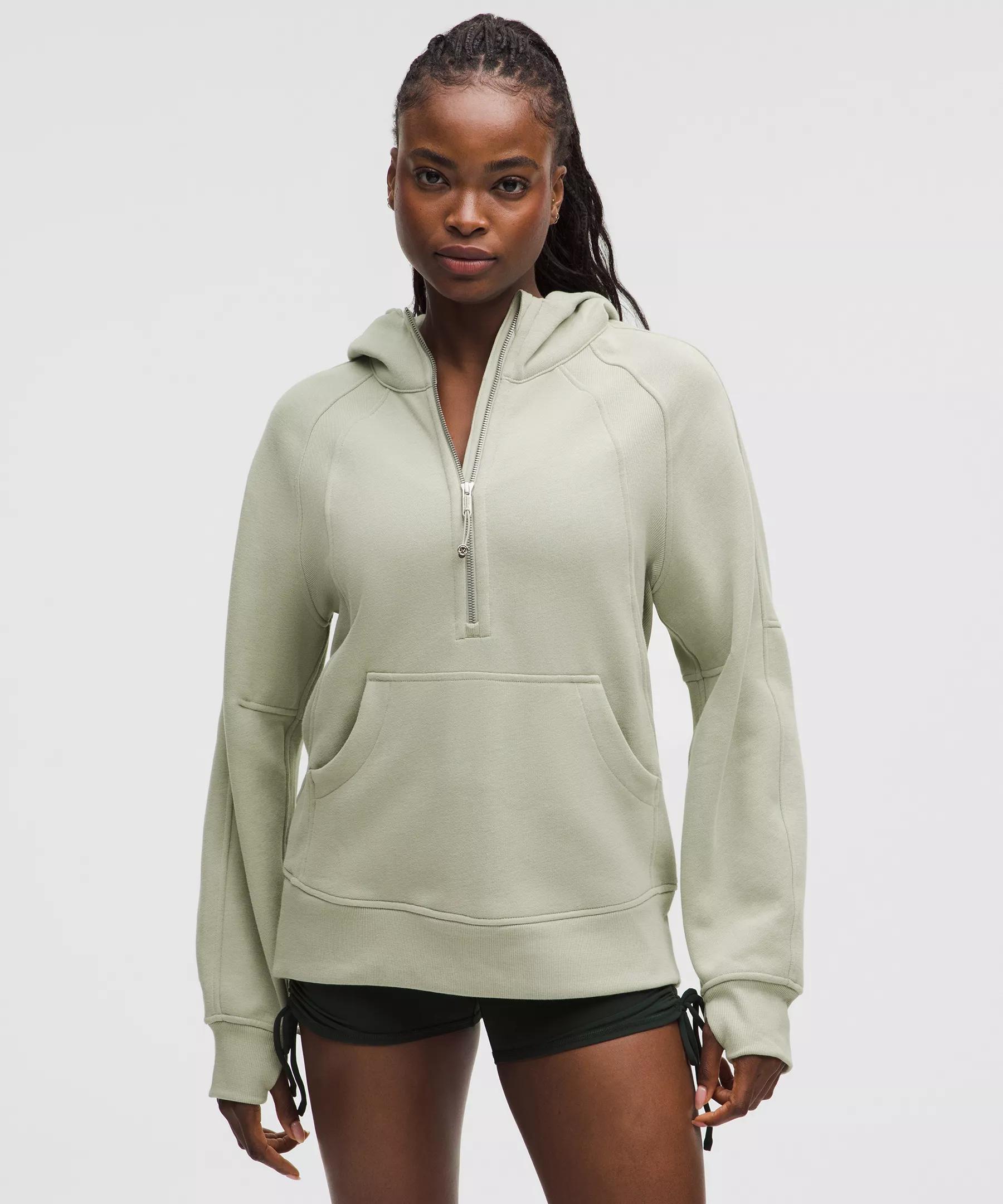 Scuba Oversized Half-Zip Hoodie *Long Product Image