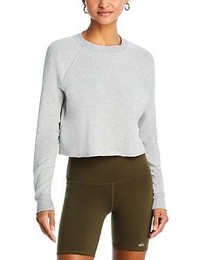 Warm Up Crop Sweatshirt Splits59 Product Image