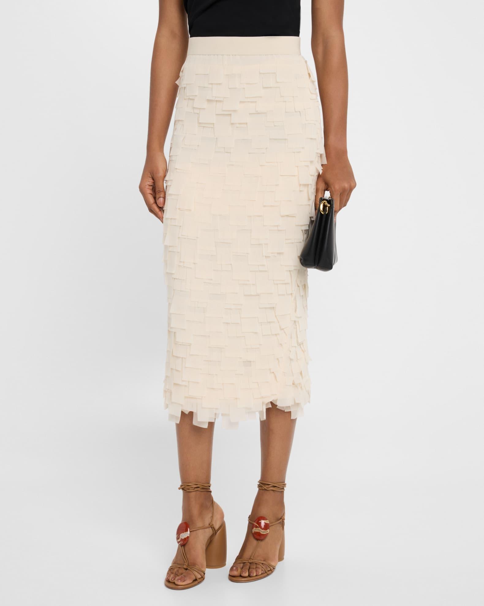 Brianna Layered Midi Skirt Product Image