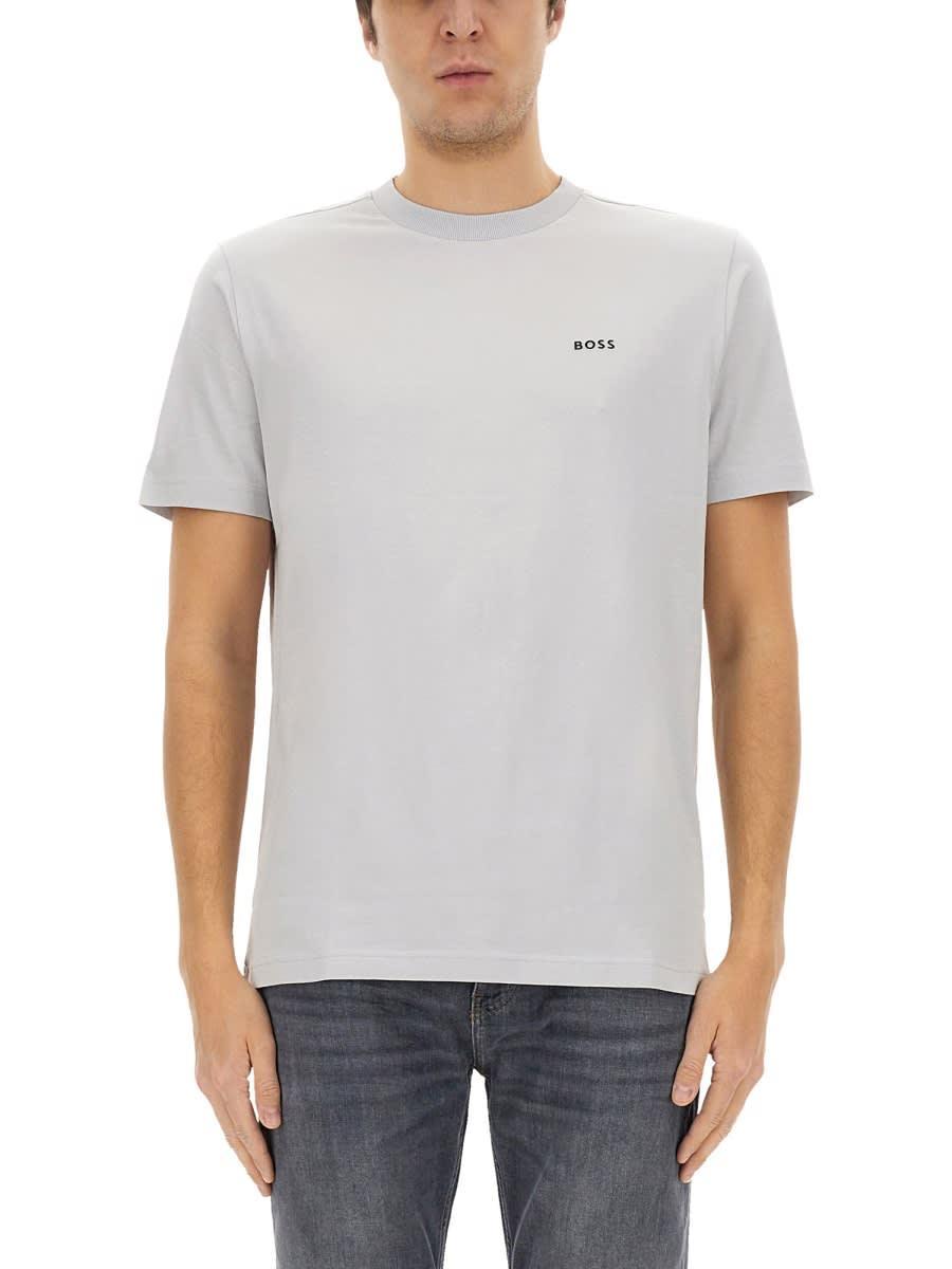 HUGO BOSS T-shirt With Logo In Grey Product Image