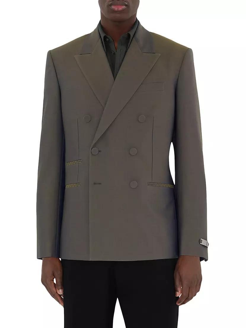 Wool Double-Breasted Blazer Product Image