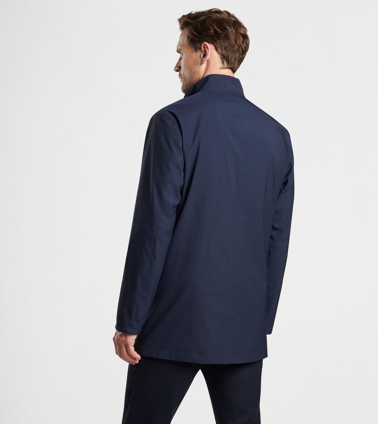 Peter Millar Mens Madison City Coat | Color: Navy | Size: XXL Product Image