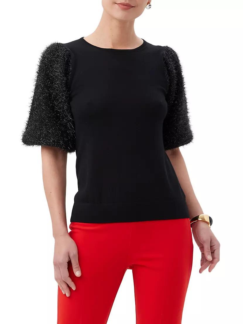 Barbier Puff-Sleeve Wool Sweater Product Image
