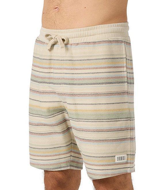 O'Neill Bavaro Striped 19#double; Outseam Fleece Shorts Product Image