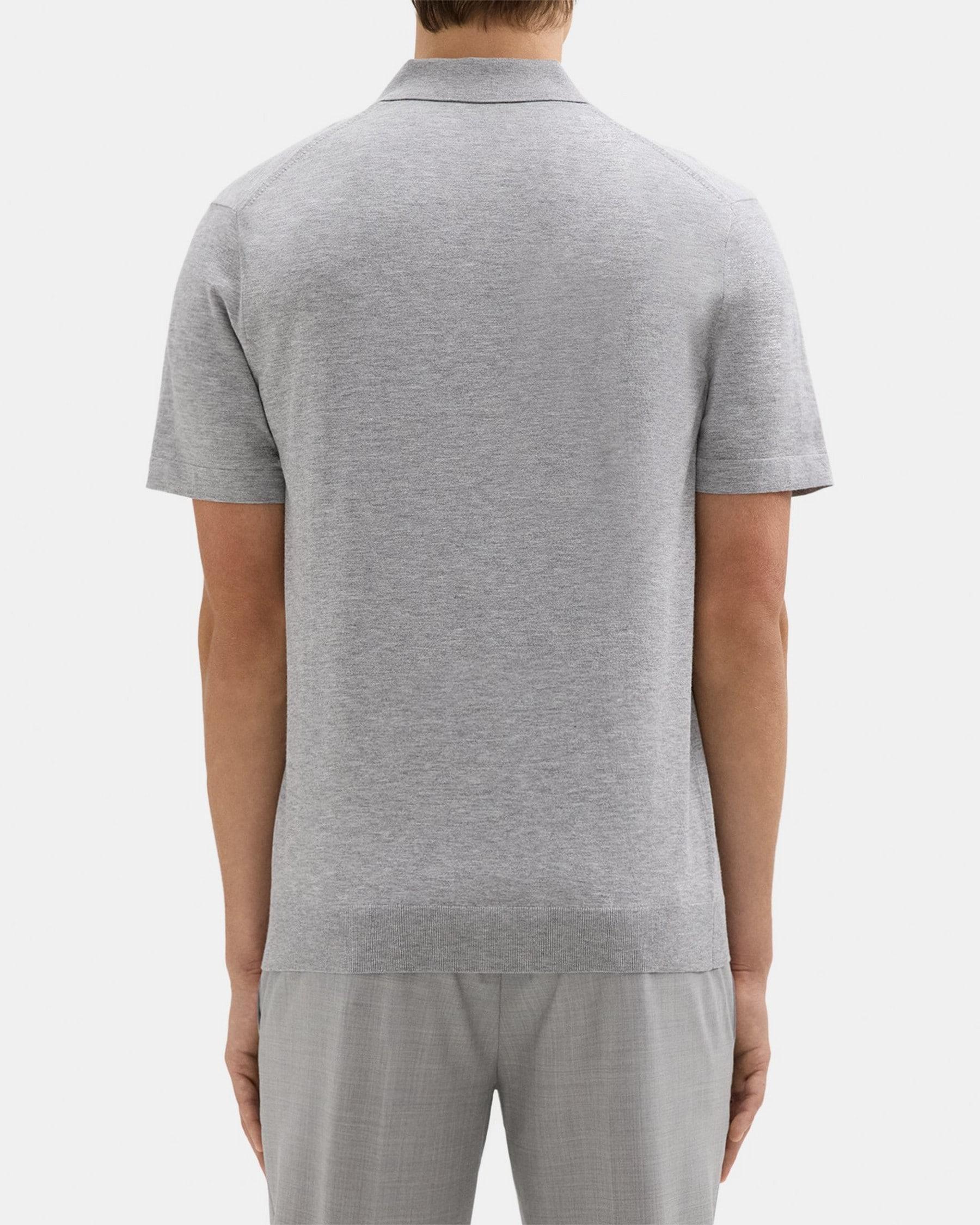 Polo Shirt in Stretch Viscose Product Image