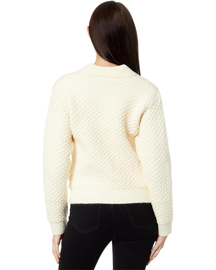 Women's English Factory Textured V-Neckline Sweater Product Image