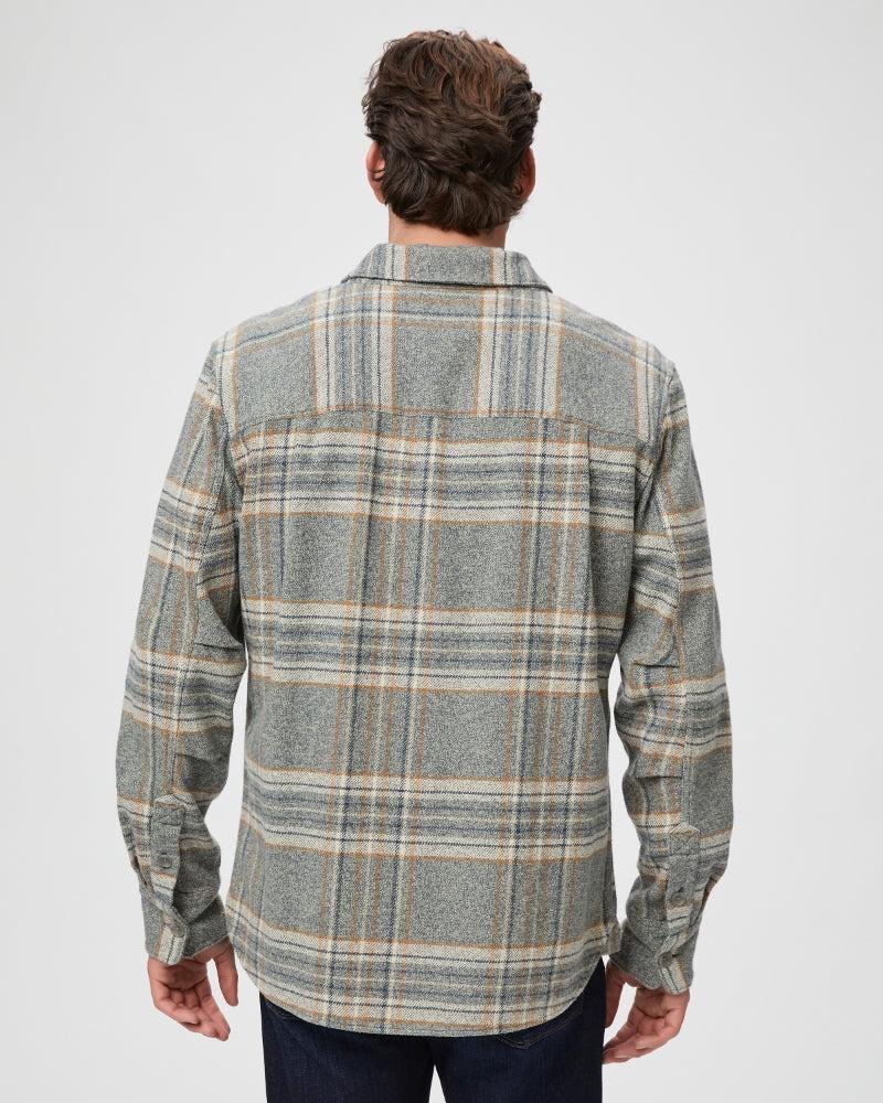 Paige Mens Wilbur Overshirt in Smoked Sage Male Product Image