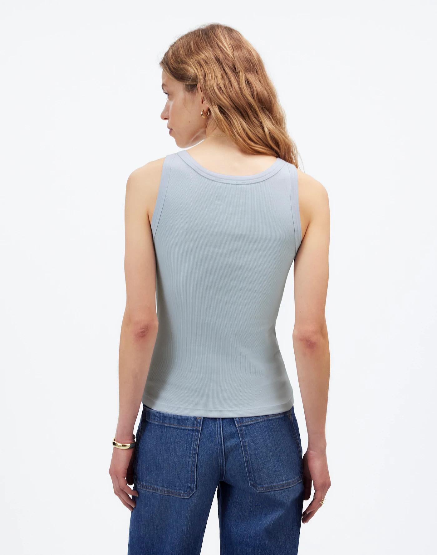 (Re)generative Cotton Essential High-Neck Tee Product Image