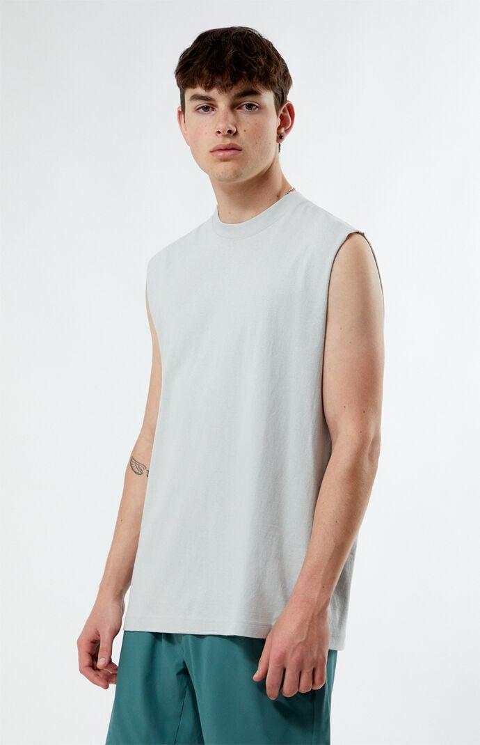 Men's Solid Muscle Tank Top - Product Image