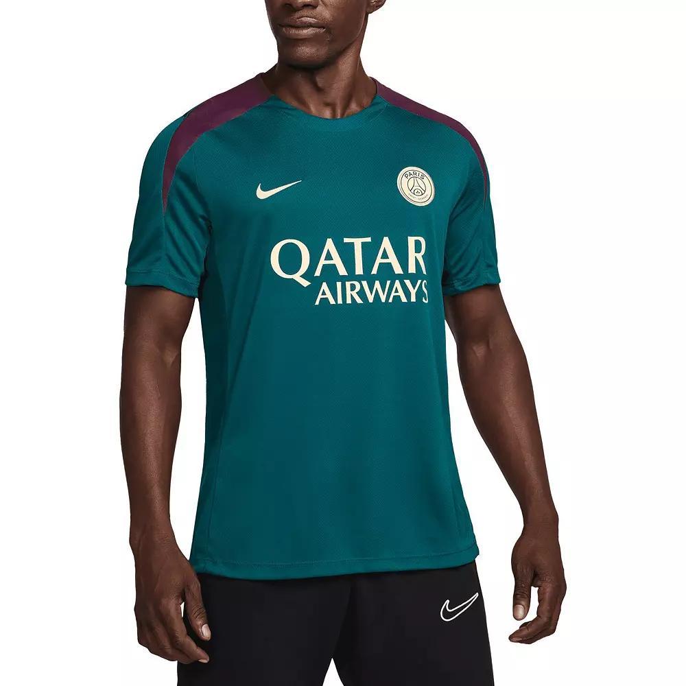 Men's Nike Teal Paris Saint-Germain 2024/25 Strike Performance Top, Size: Large, Psg Blue Product Image