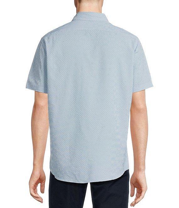 Cremieux Blue Label Performance Brrr°® Stretch Card Suits Seersucker Short Sleeve Woven Shirt Product Image