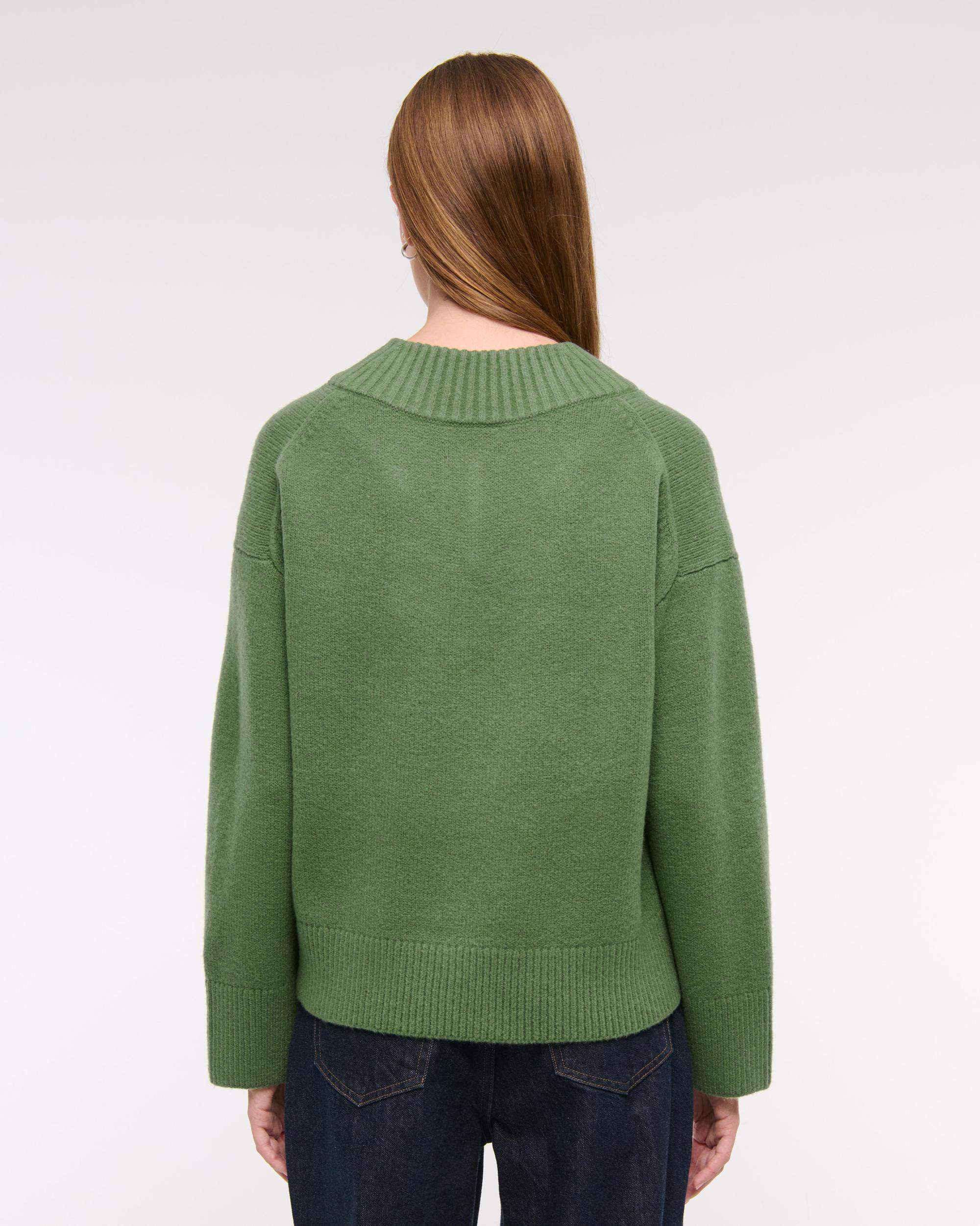 High V-Neck Sweater Product Image