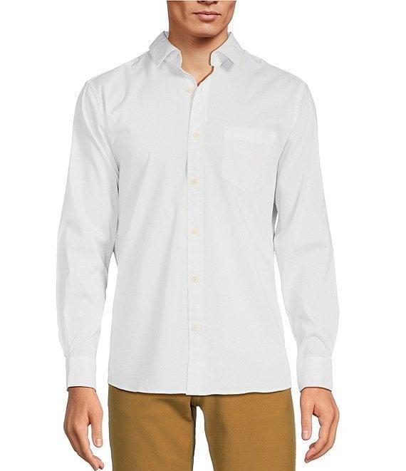 Rowm Rec + Relax Long Sleeve Performance Solid Shirt Product Image
