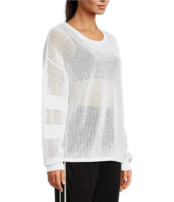 The Upside Fenway Sebastian Knit Oversized Crew Neck Long Sleeve Pullover Product Image