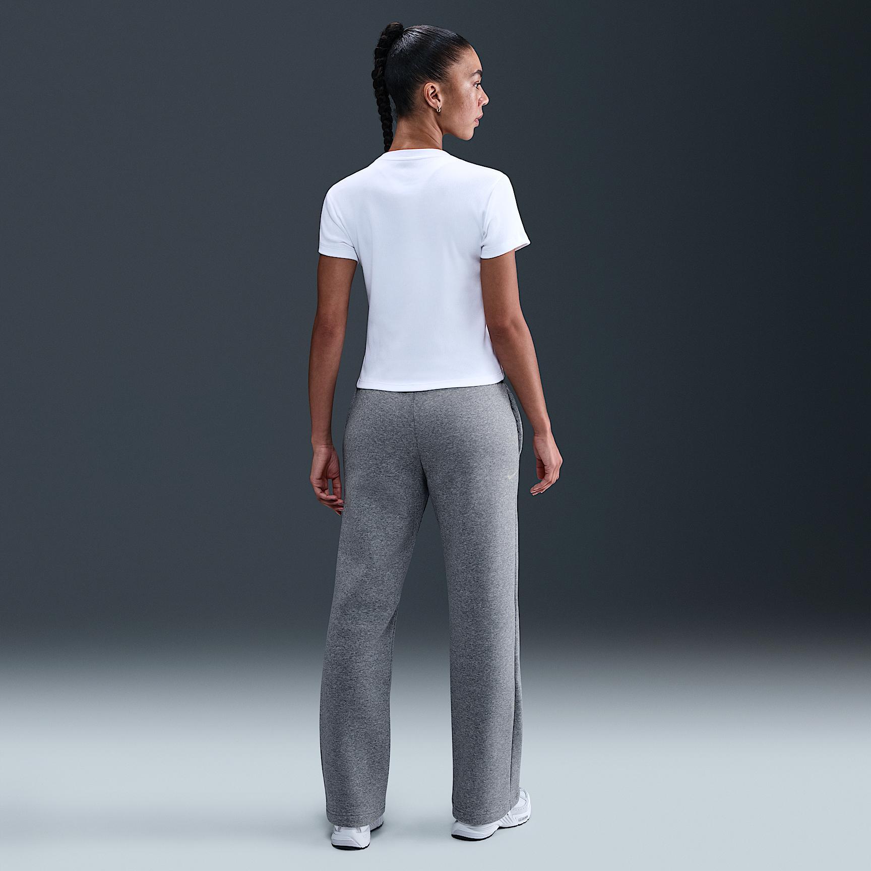 Women's Nike Sportswear Phoenix Fleece Mid-Rise Open-Hem Pants Product Image