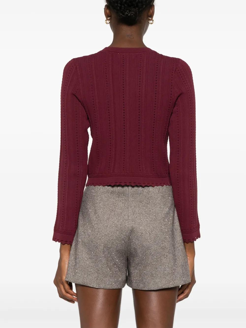 twisted-knit cardigan Product Image