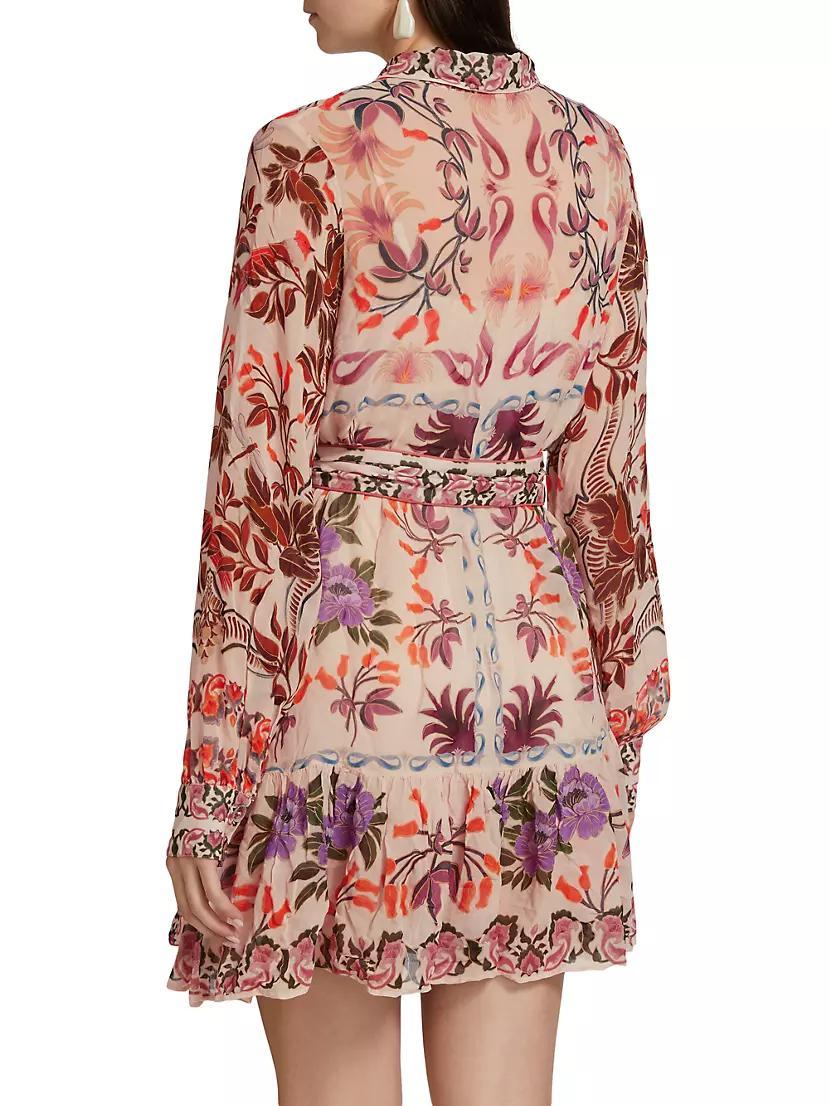 Winter Garden Belted Minidress Product Image