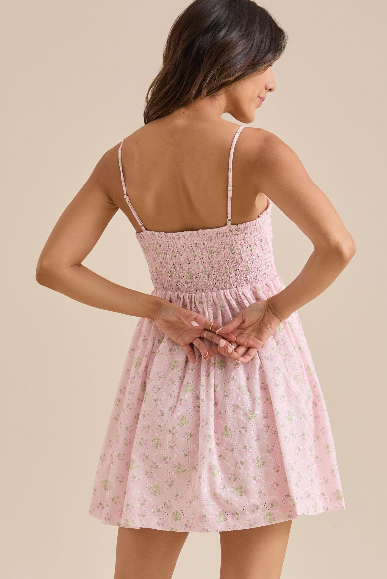 Millie Floral Mini Dress Product Image
