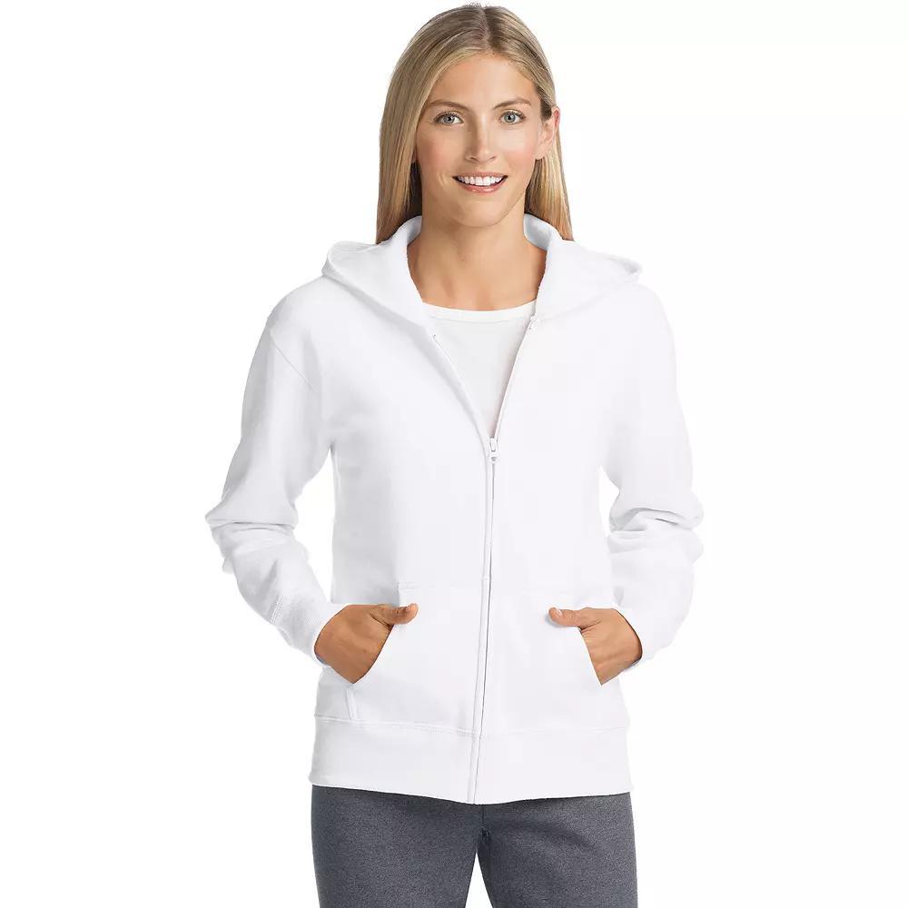 Womens Hanes EcoSmart Full-Zip Hoodie Sweatshirt Product Image
