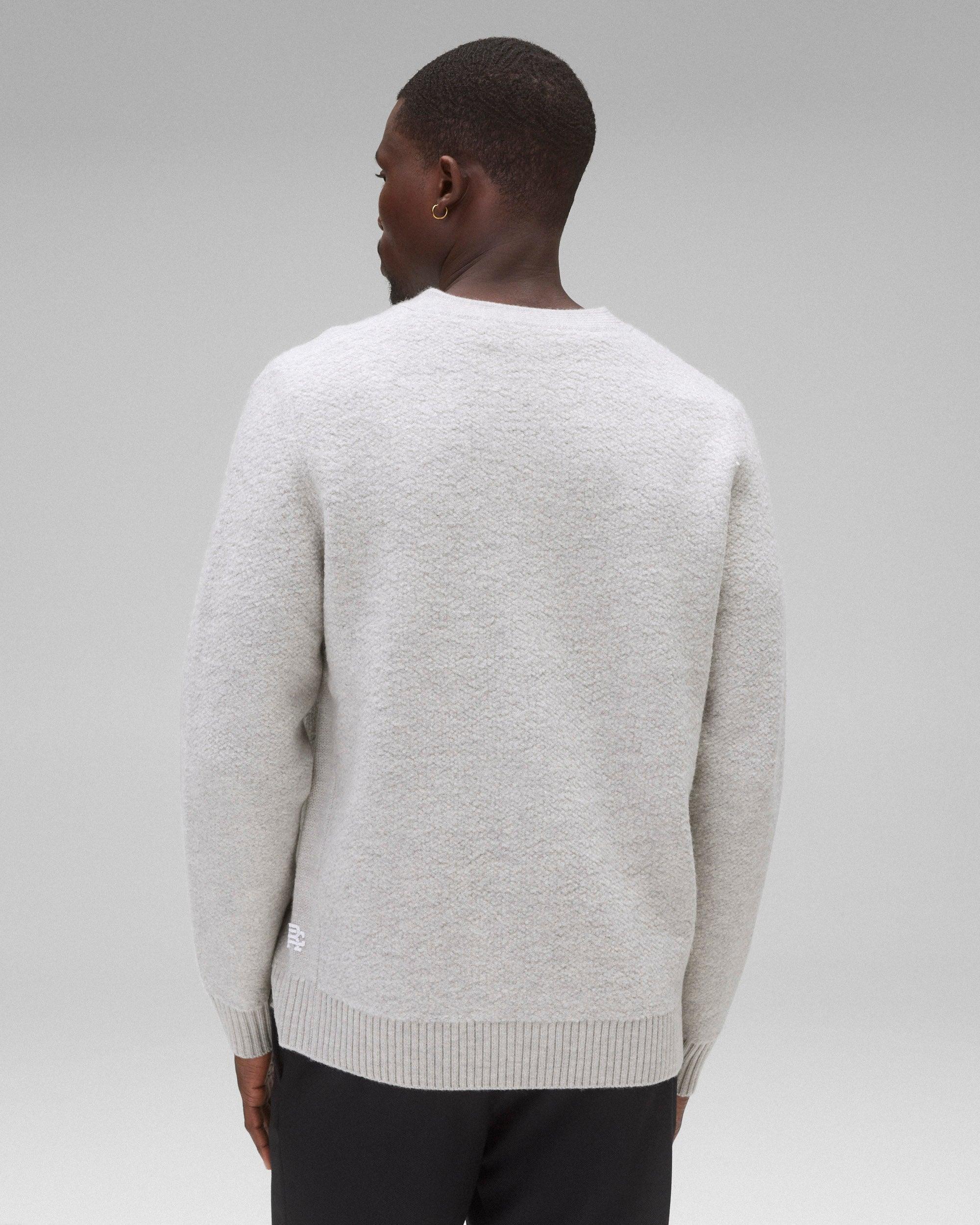 Textured Boucle Turf Cardigan Male Product Image