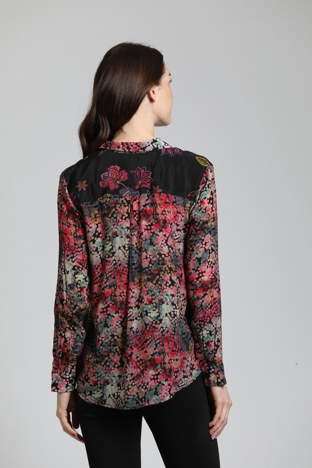 Paisley Contrast Shirt Product Image