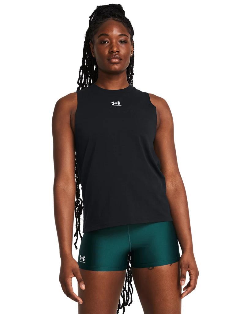 Womens Under Armour Rival Muscle Tank Top Product Image